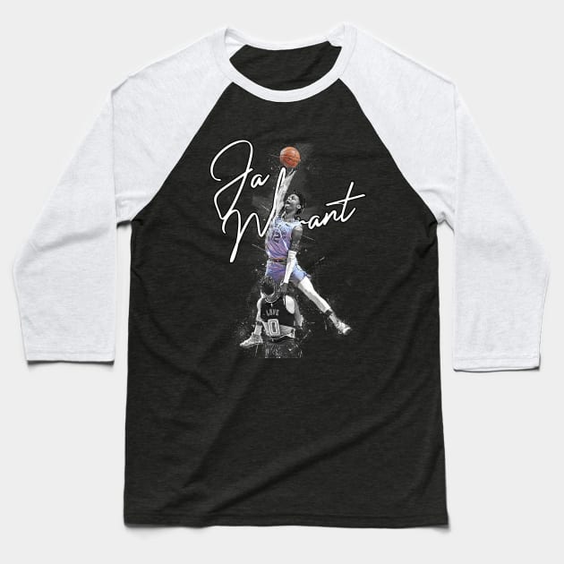 Ja Morant Baseball T-Shirt by Creativedy Stuff